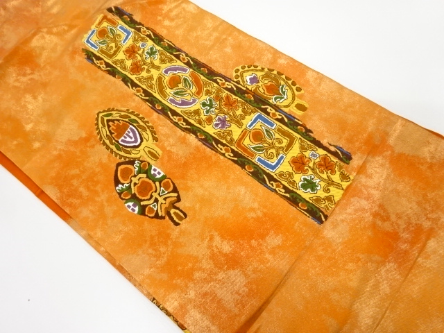 JAPANESE NAGOYA OBI / WOVEN SARASA